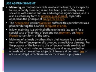 Define Mutilation Mutilation - Bioethics | PPTX