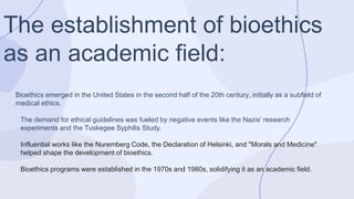 BIOETHICS.pptx............................................ | PPTX