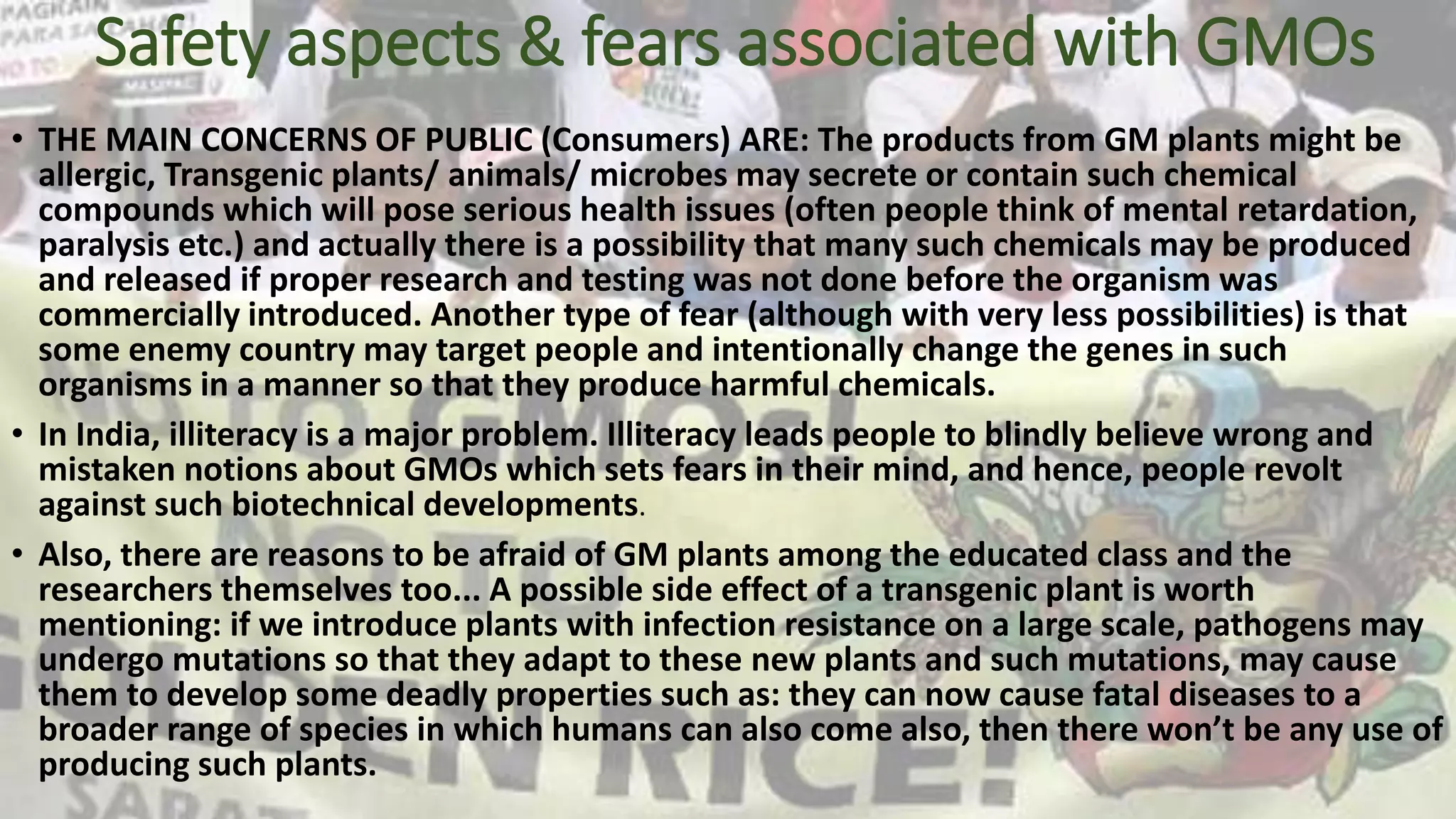 Bioethics and biosafety issues PPTX