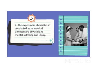 Lecture presentation of bioethics and research.ppt