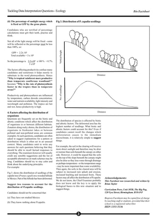 Biofactsheet ecologydataquestions | PDF