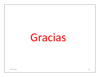 Gracias

8/20/2008             50
 