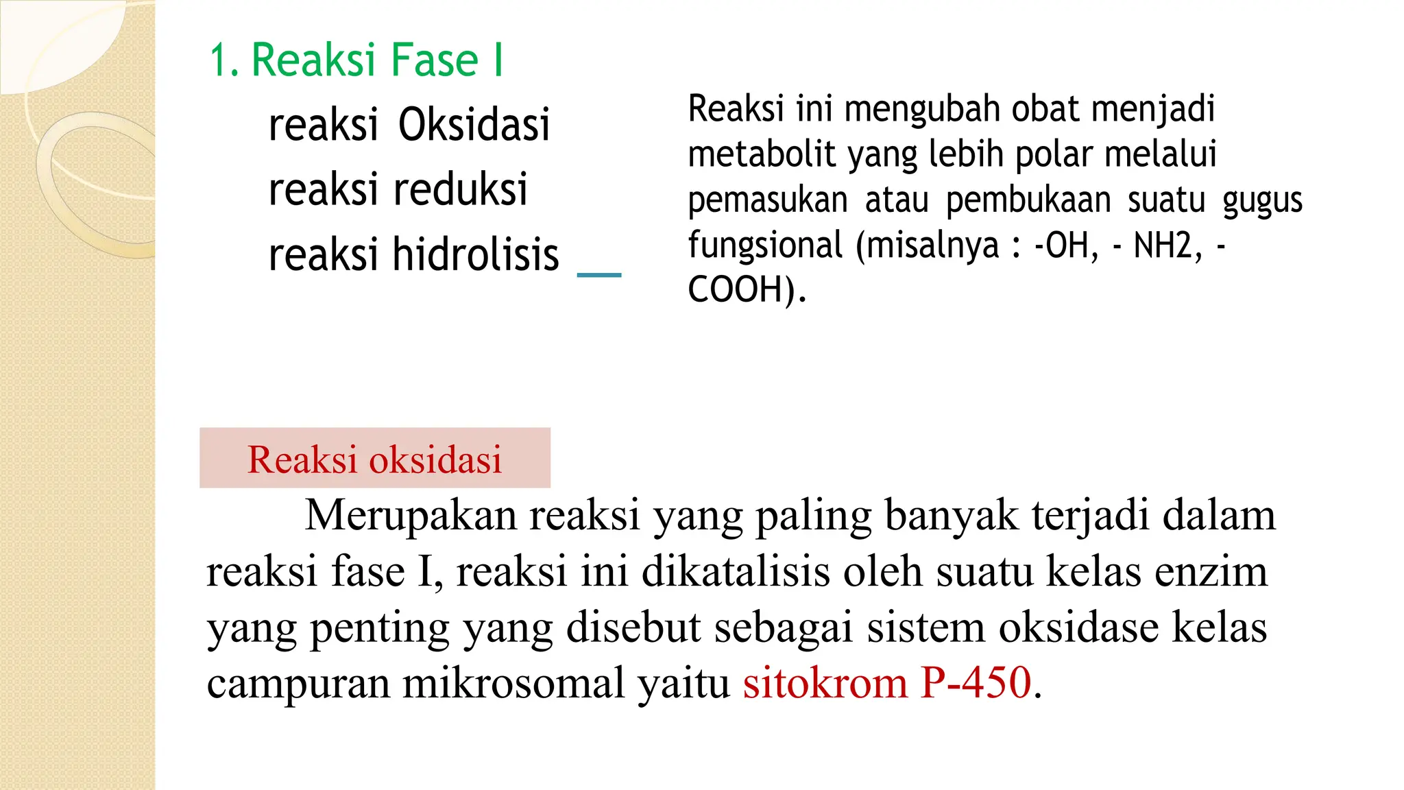 Biofarmasetika Metabolisme Obatt farmasi | DOCX