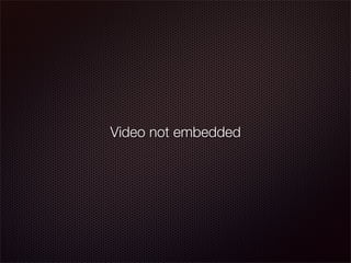 Video not embedded
 