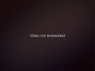 Video not embedded
 