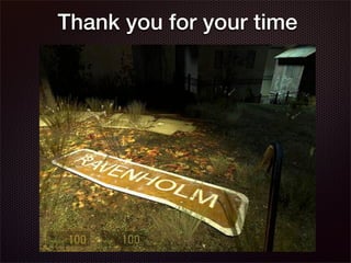 Thank you for your time
 