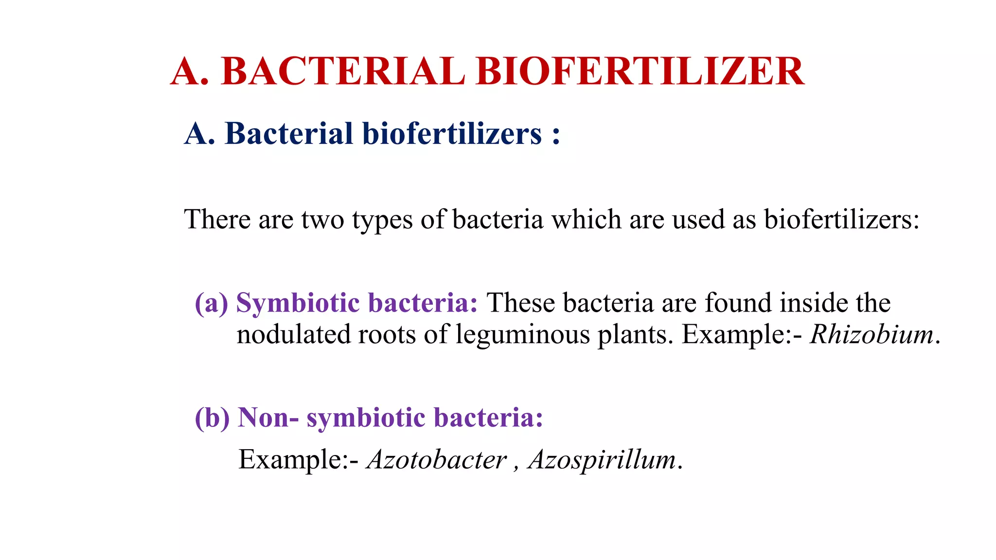 Biofertilizer | PPTX