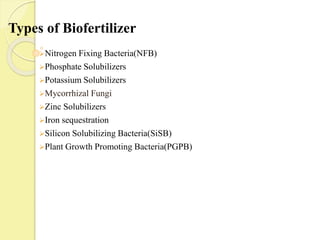 Biofertilizers Likhith K | PPTX