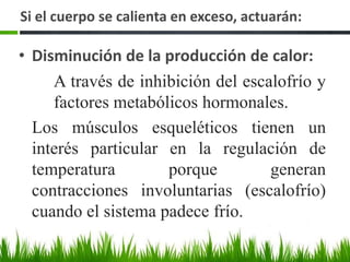 Radiación El calor y la TEMPERATURA