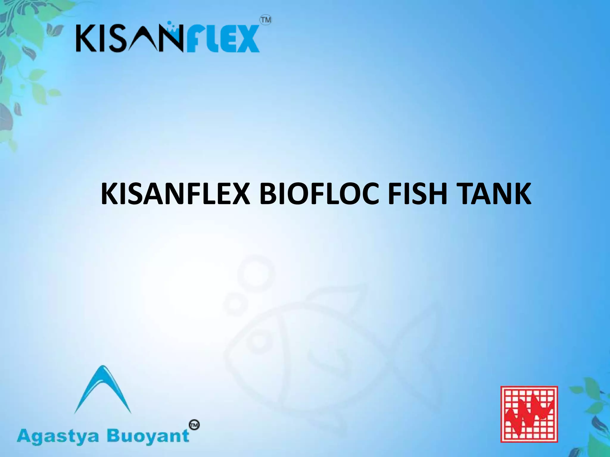 Biofloc Fish Farming Tanks | PPTX