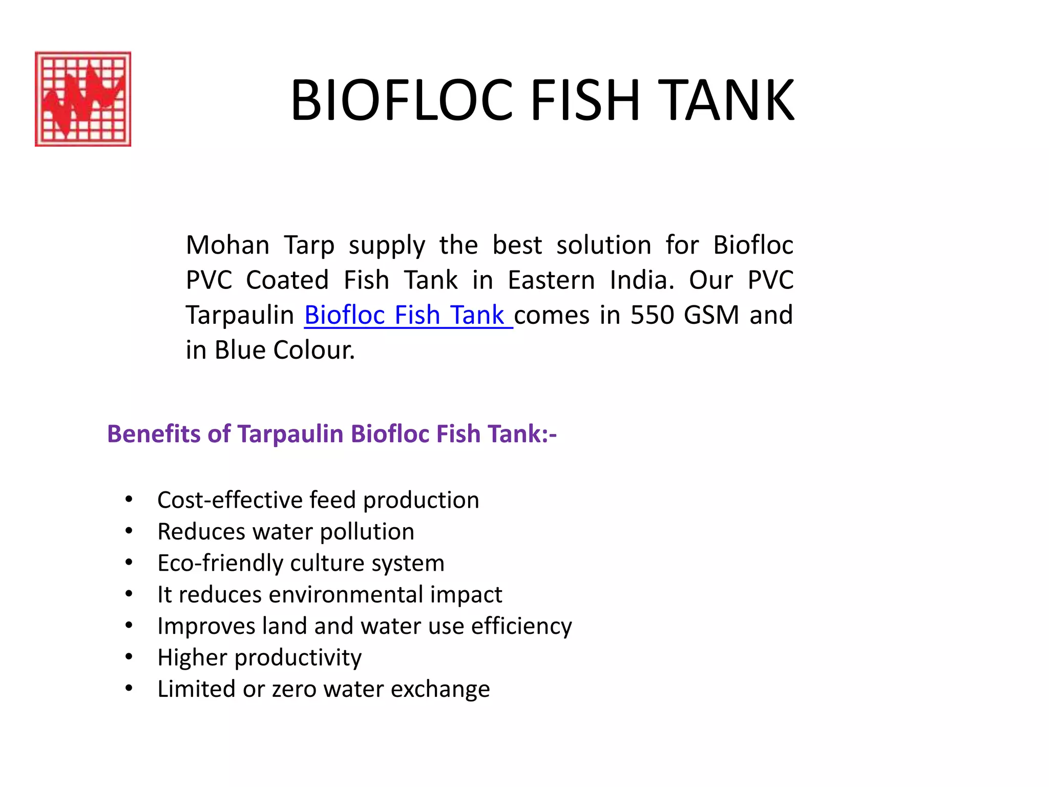 Biofloc fish tank ppt | PPTX | Fish and Aquariums | Pets