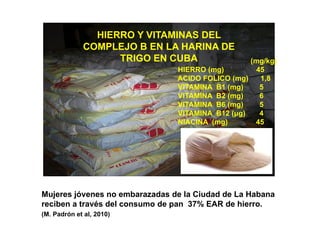 La biofortificacion con hierro y cinc del arroz: Una estrategia de intervención nutricional en desarrollo en Cuba