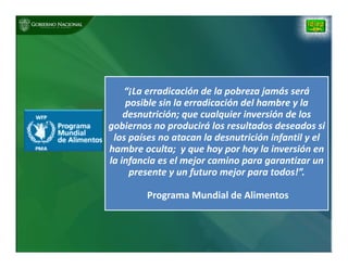 Biofortificación: Experiencia de Panamá