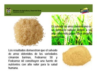 Biofortificados: experiencias de investigación en el sector agropecuario colombiano
