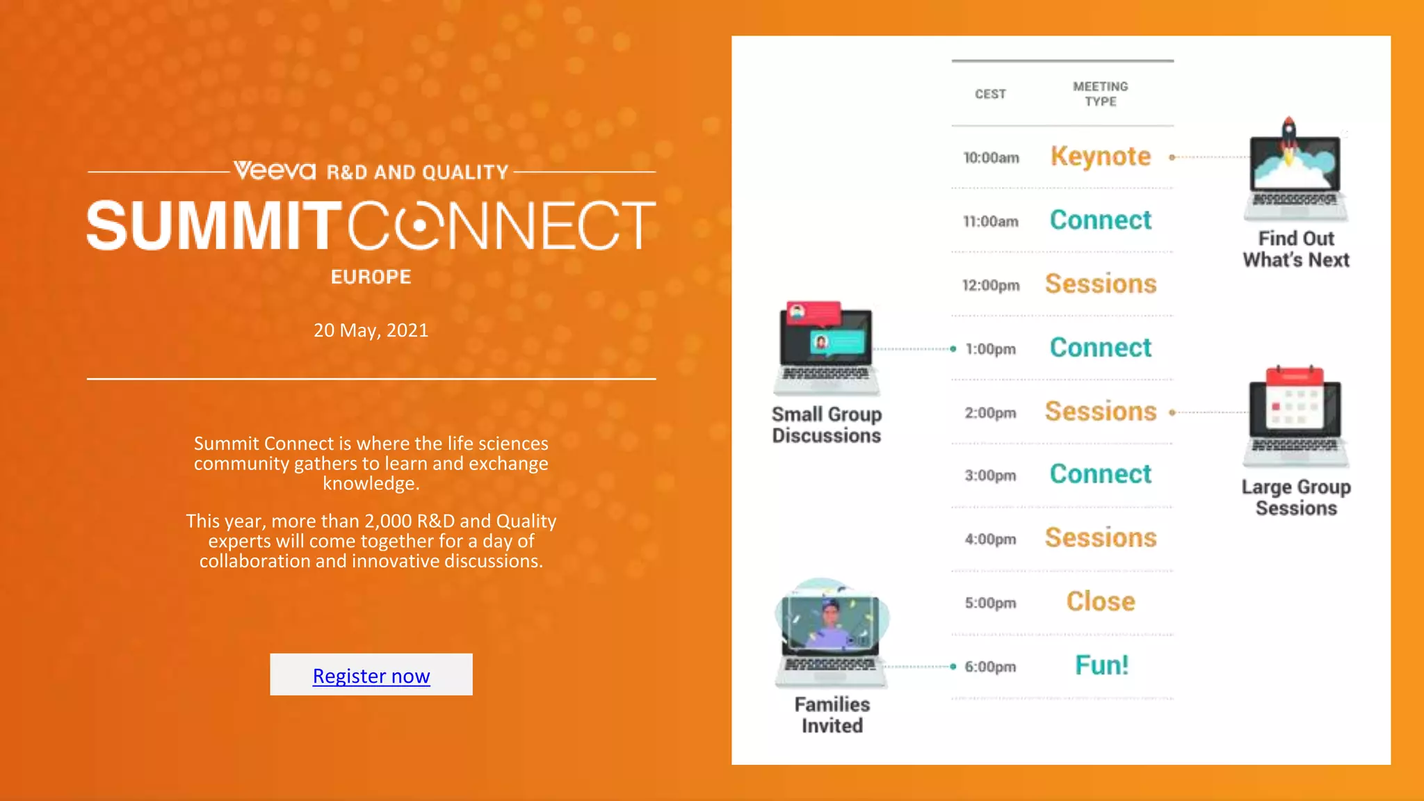 - Confidential -
Copyright © 2020,Bioforum
22
Copyright © 2021,Bioforum
Copyright © 2021,Bioforum
20 May, 2021
Register now
Summit Connect is where the life sciences
community gathers to learn and exchange
knowledge.
This year, more than 2,000 R&D and Quality
experts will come together for a day of
collaboration and innovative discussions.
 