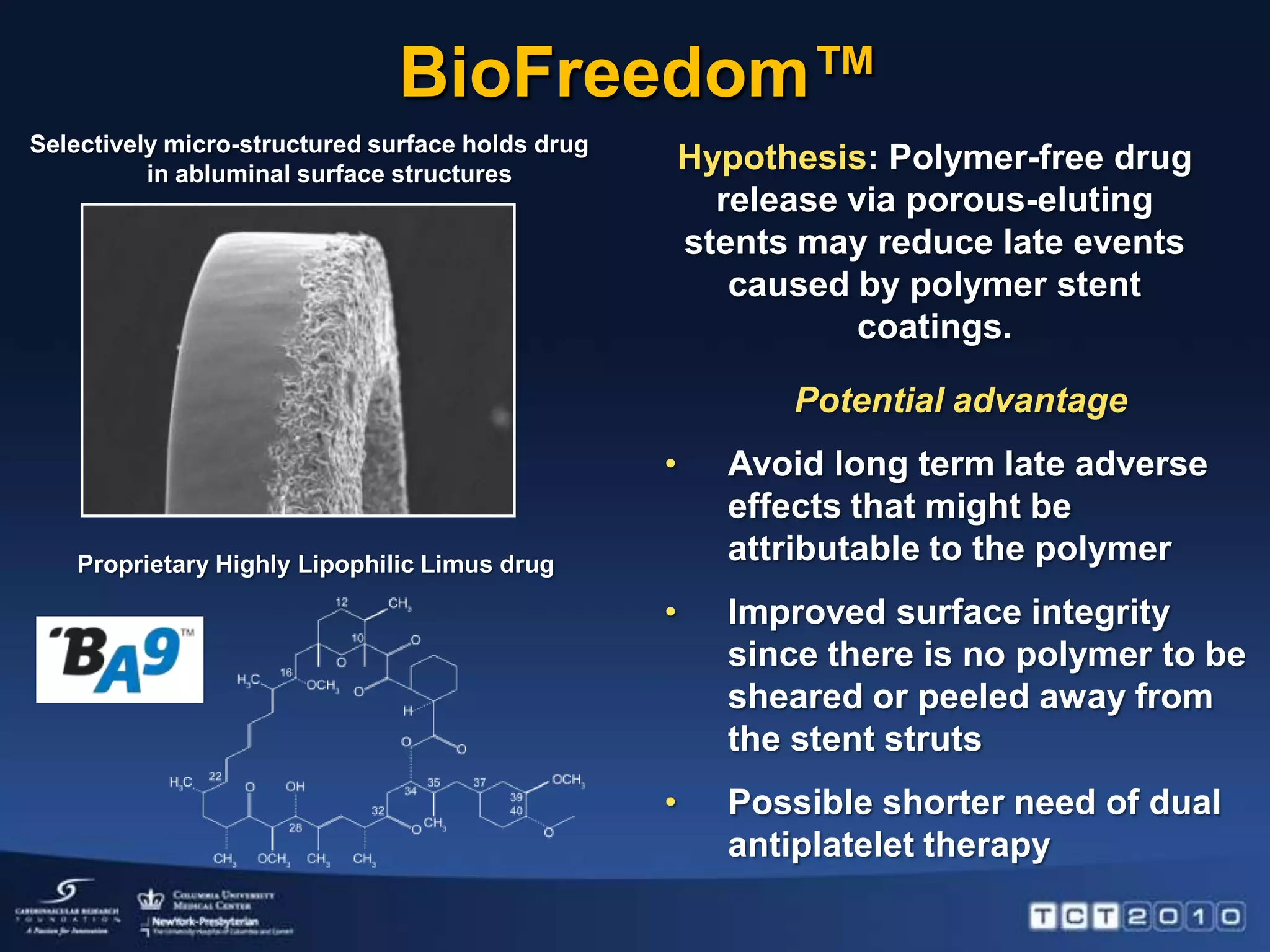 Biofreedom tct10 press final | PPTX