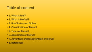 Biofuel | PDF