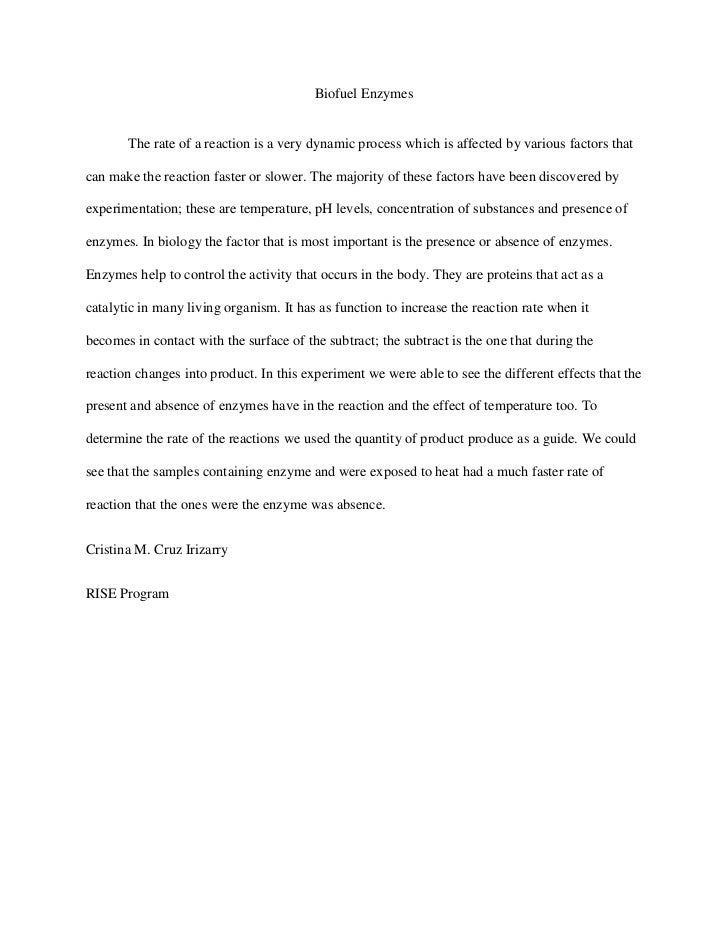 Enzyme example picture