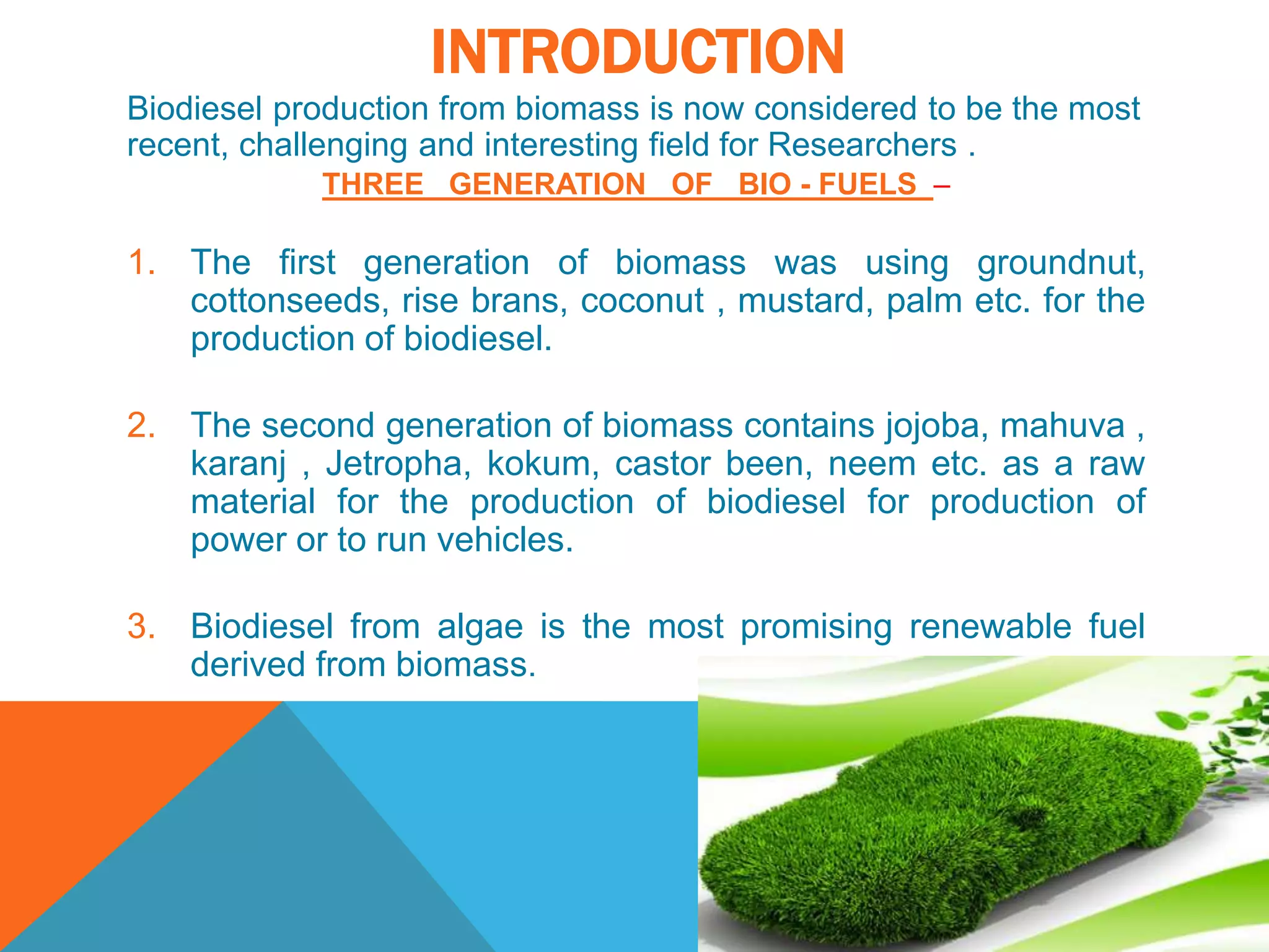 Biofuel in Indian scenario | PPTX