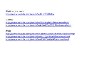 Biodiesel feed stocks: