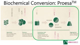 Biochemical Conversion: ProesaTM 
 