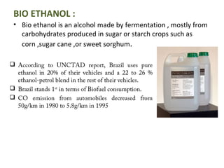 BioFuels - Alternate Fuel For World | PPT