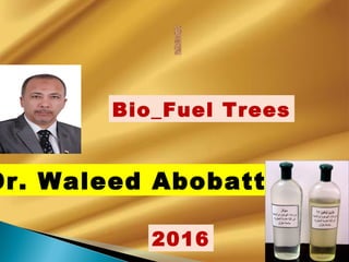   
  
  
  
  
  
Bio_Fuel Trees
Dr. Waleed Abobatta
2016
 