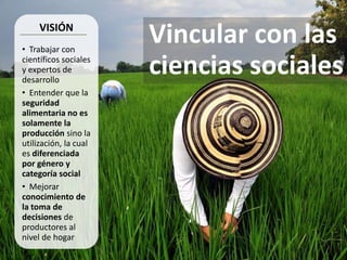 Mejoramiento genéticoPodemos determinar la estrategia de mejoramiento genético más efectiva para cada región, y desarrollar las semillas con la resistencia adecuada al frío, calor, sequía o anegamientoMapa mostrando las estrategias más efectivas para adaptar el frijol