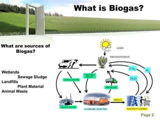Biogas