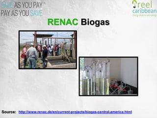 RENAC Biogas
http://www.renac.de/en/current-projects/biogas-central-america.htmlSource:
 