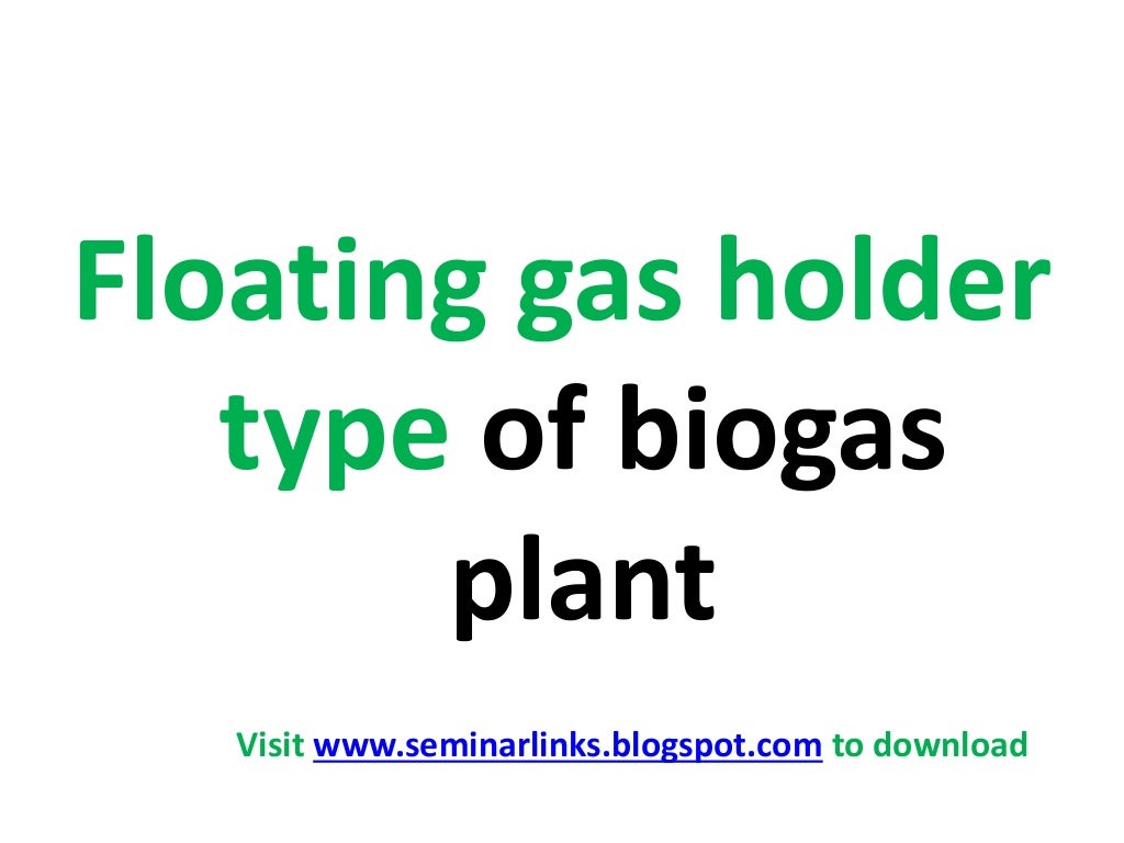Biogas PPT