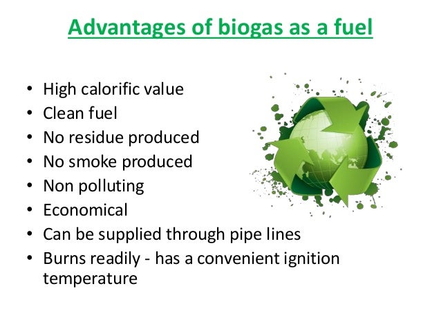 biogas ppt disadvantages of natural gas