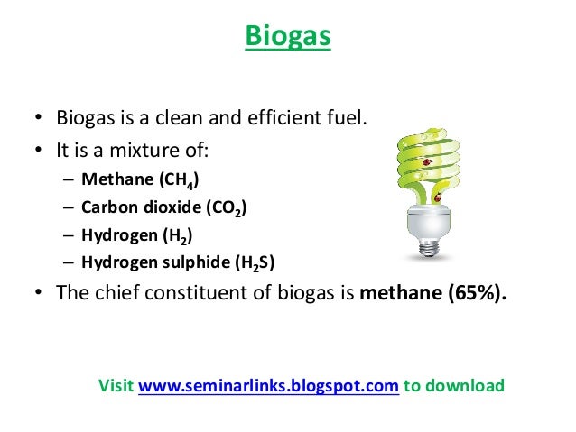 Biogas Ppt