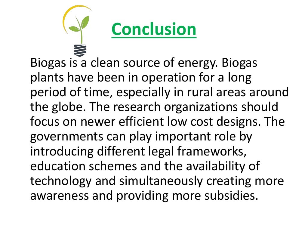 Biogas PPT