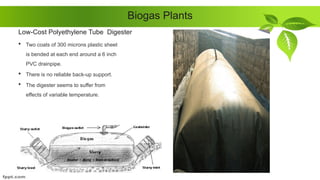 Biogas plant types and uses, processing food waste .. waste to energy ...