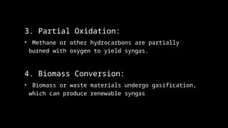 Biogas and Syngas. Production propetiespptx | PPTX