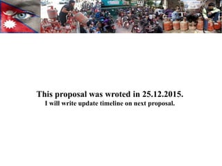 This proposal was wroted in 25.12.2015.
I will write update timeline on next proposal.
 