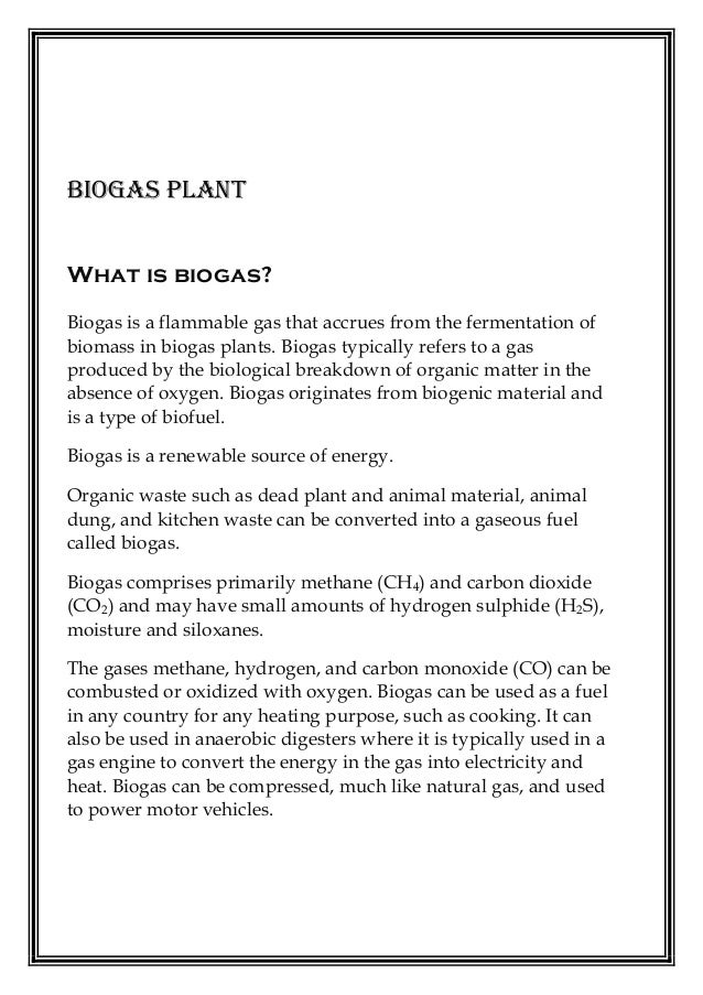 phd dissertation on biogas