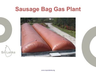 Sausage Bag Gas Plant
 