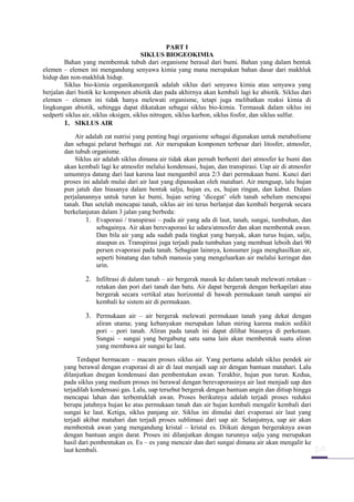 Siklus Biogeokimia | PDF