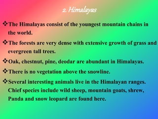 Biogeographical zones of India | PPT