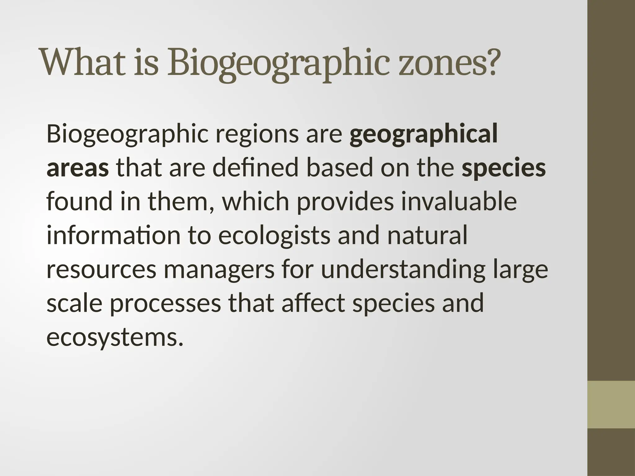 Biogeographic zones of India and the threats | PPTX