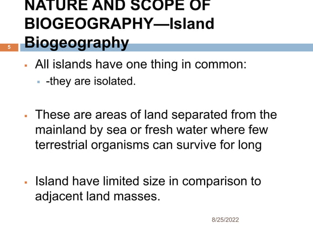 biogeography.ppt | Geography | Science