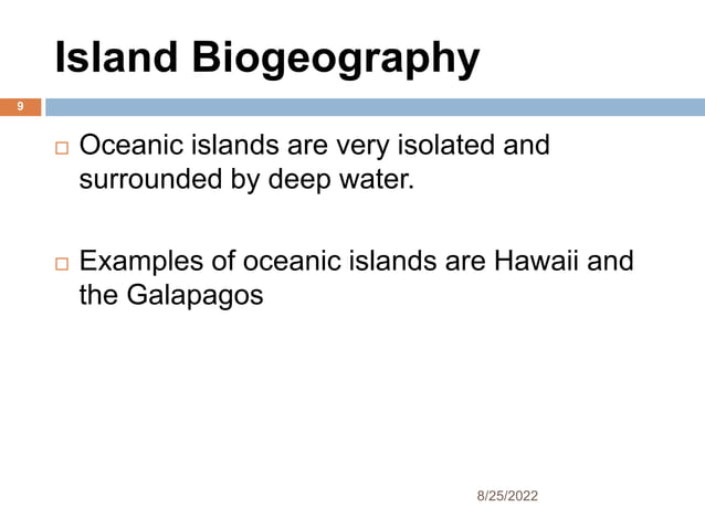 biogeography.ppt | Geography | Science