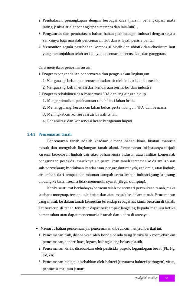 Biogeokimia dan pencemaran