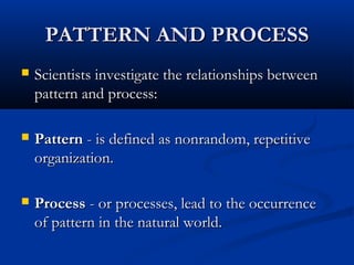 Pattern And Processes Biogeo lec 1 the science of biogeography | PPT