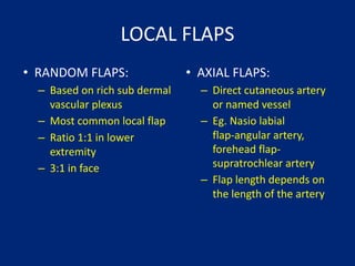 Comprehensive Biogeometry and Techniques of Local Flaps in Plastic ...
