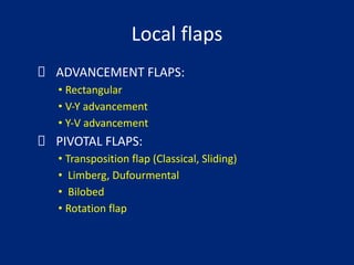 Comprehensive Biogeometry and Techniques of Local Flaps in Plastic ...