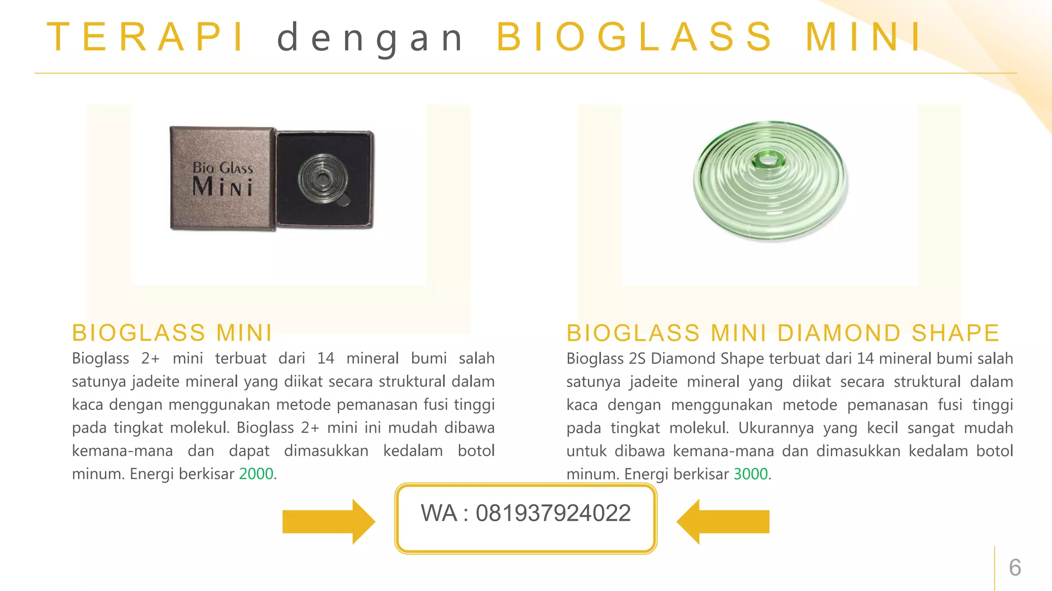 Bioglass untuk abses | PPTX