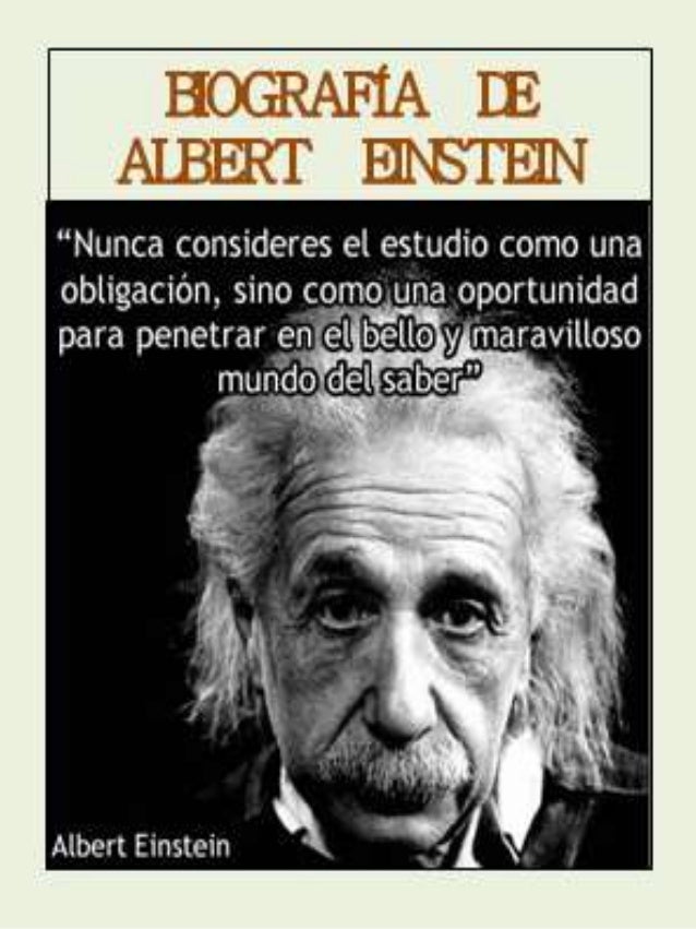 Biografía de Albert Einstein